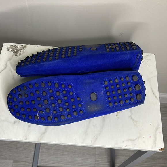 Barneys NY Suede  Loafers size 11 made in Italy - Picture 6 of 9